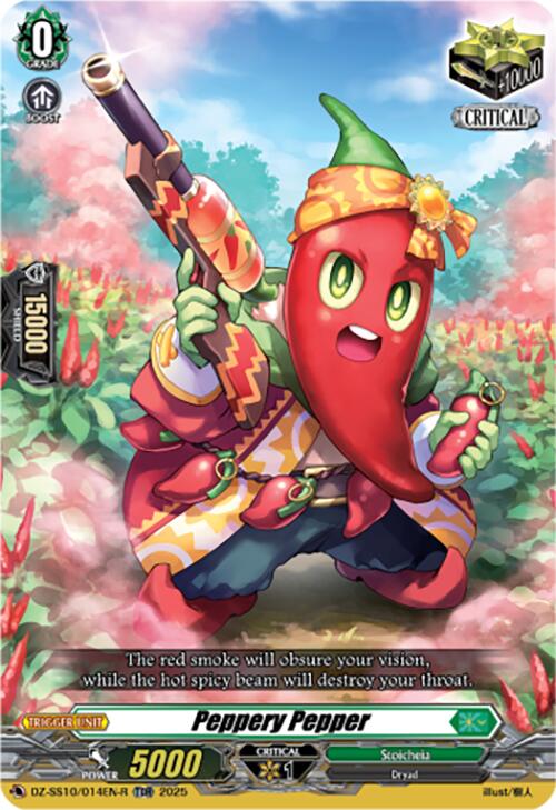 Peppery Pepper (TDR) (DZ-SS10/014EN-R) [Shiki Otei Start Deck]