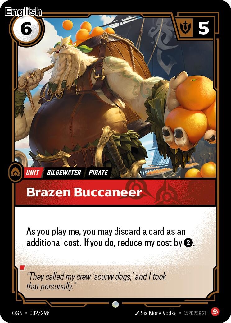 Brazen Buccaneer [OGN - 002/298] C Origins