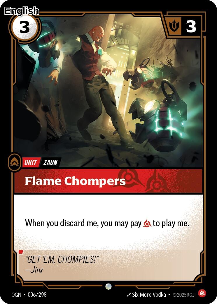 Flame Chompers