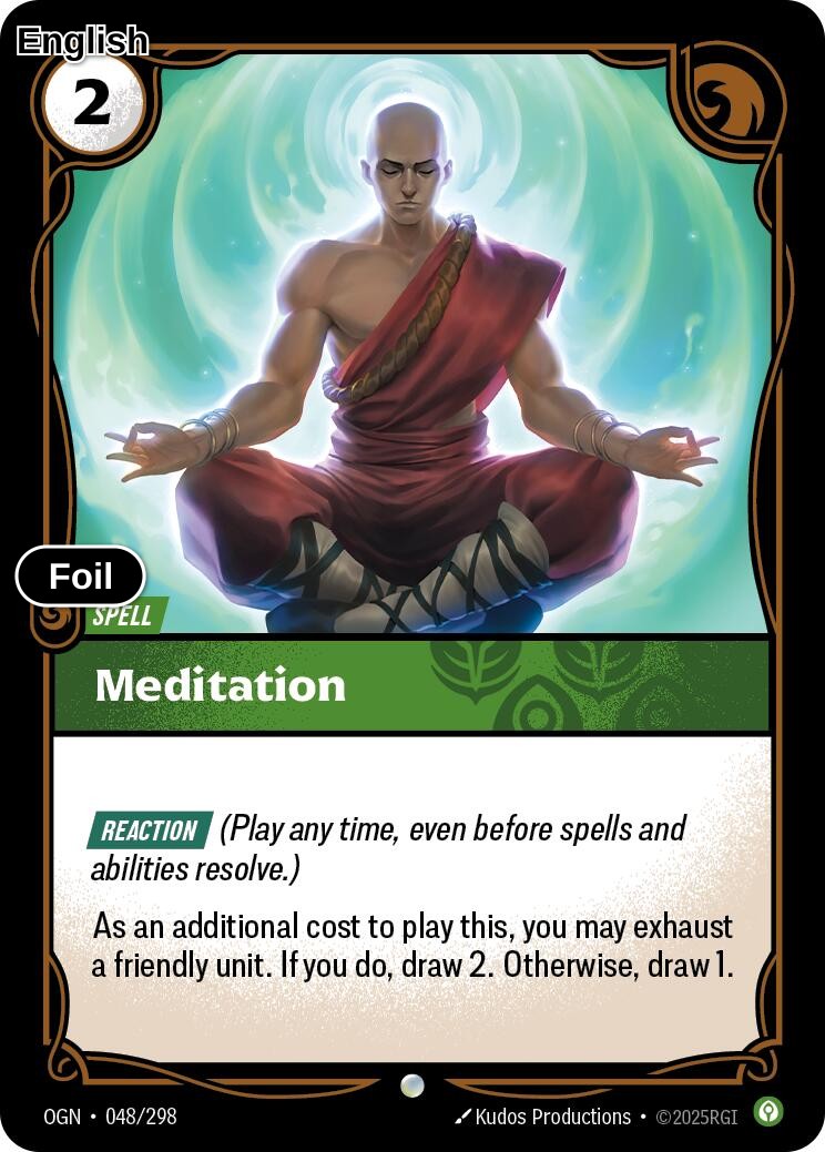 Meditation [OGN - 048/298] C Origins - Foil