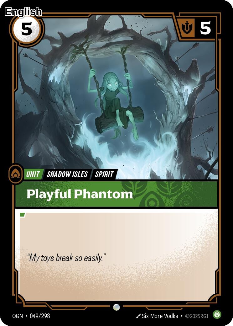 Playful Phantom