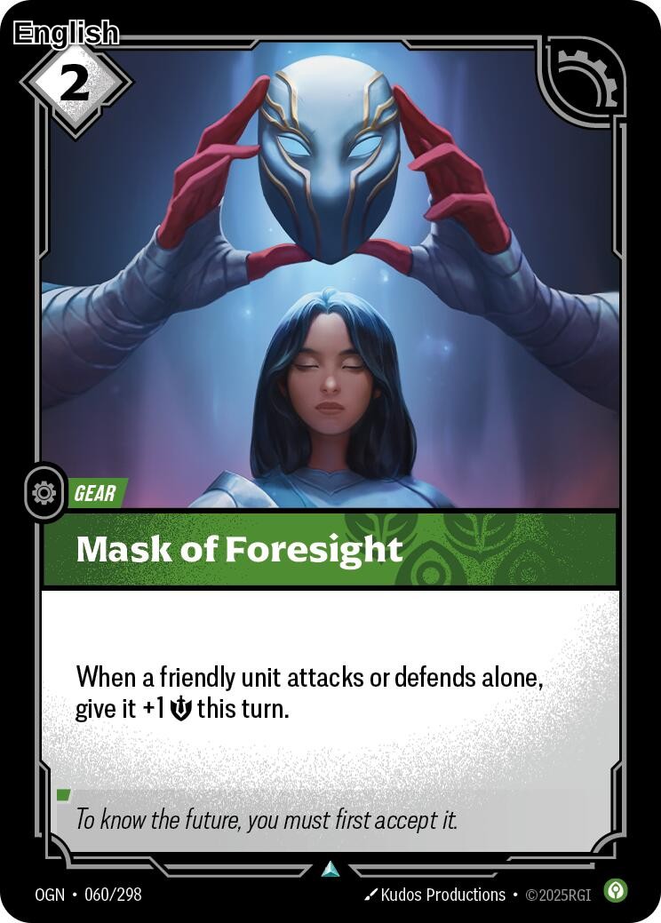 Mask of Foresight