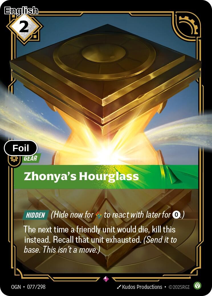 Zhonya's Hourglass