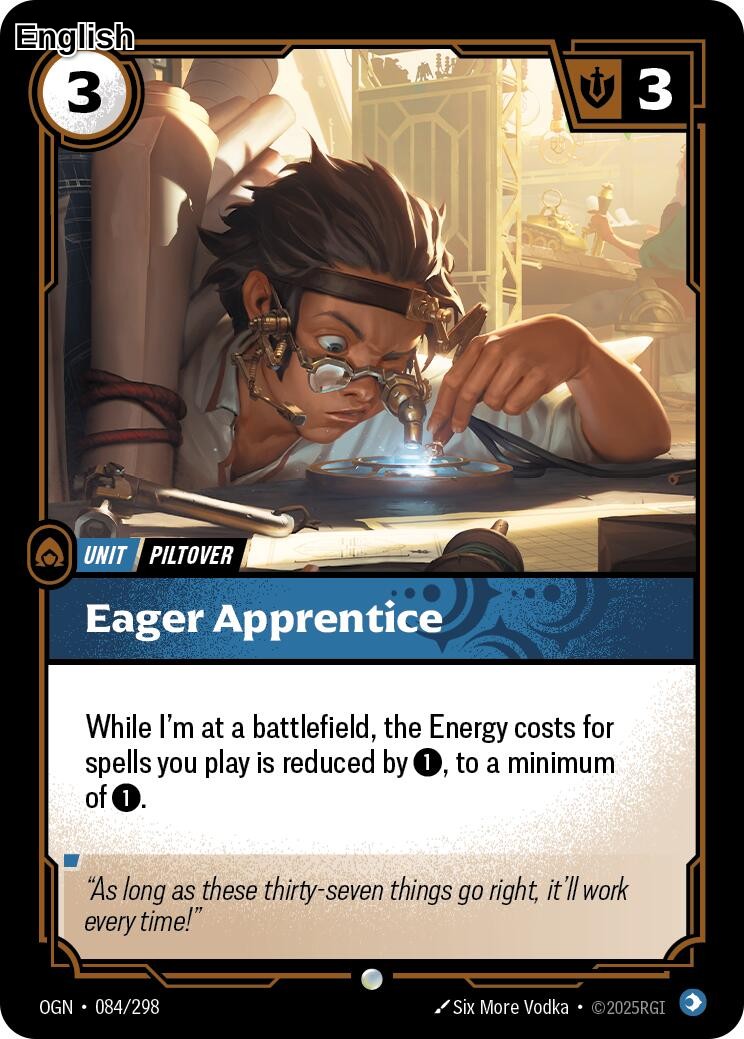 Eager Apprentice