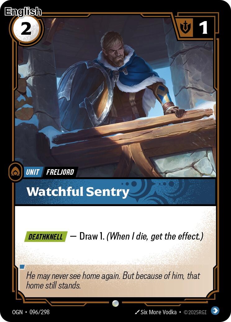 Watchful Sentry [OGN - 096/298] C Origins
