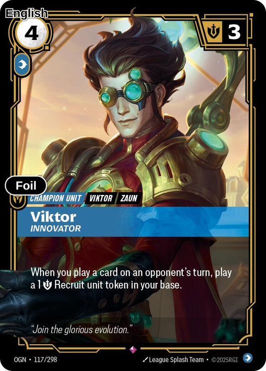 Viktor, Innovator