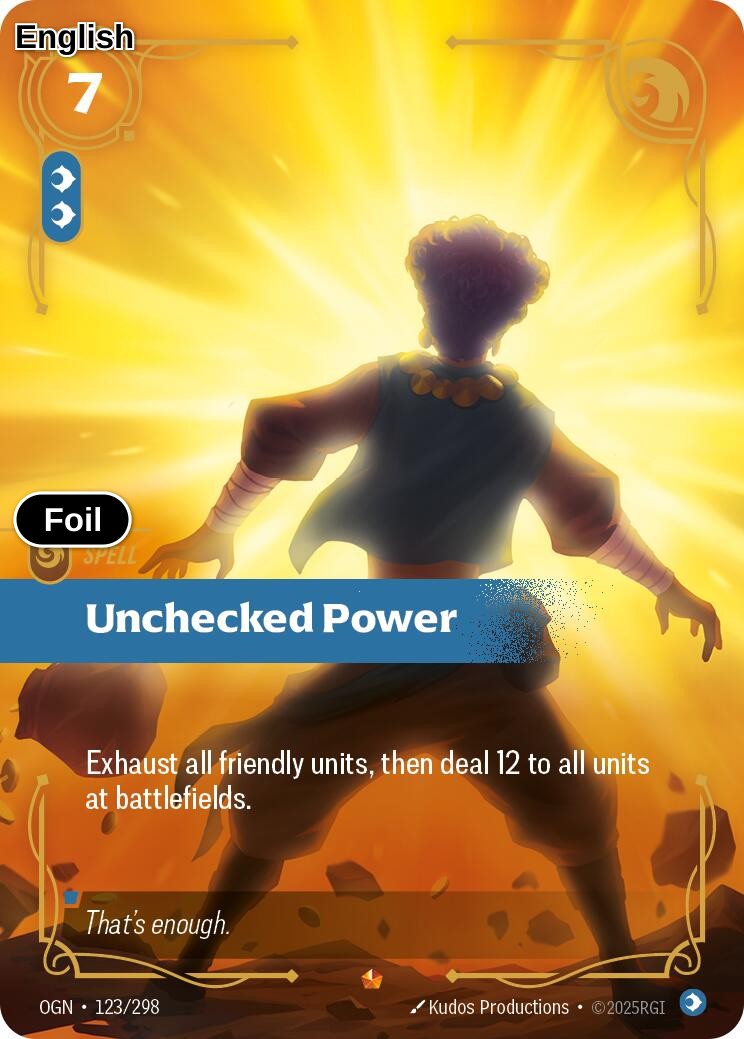 Unchecked Power