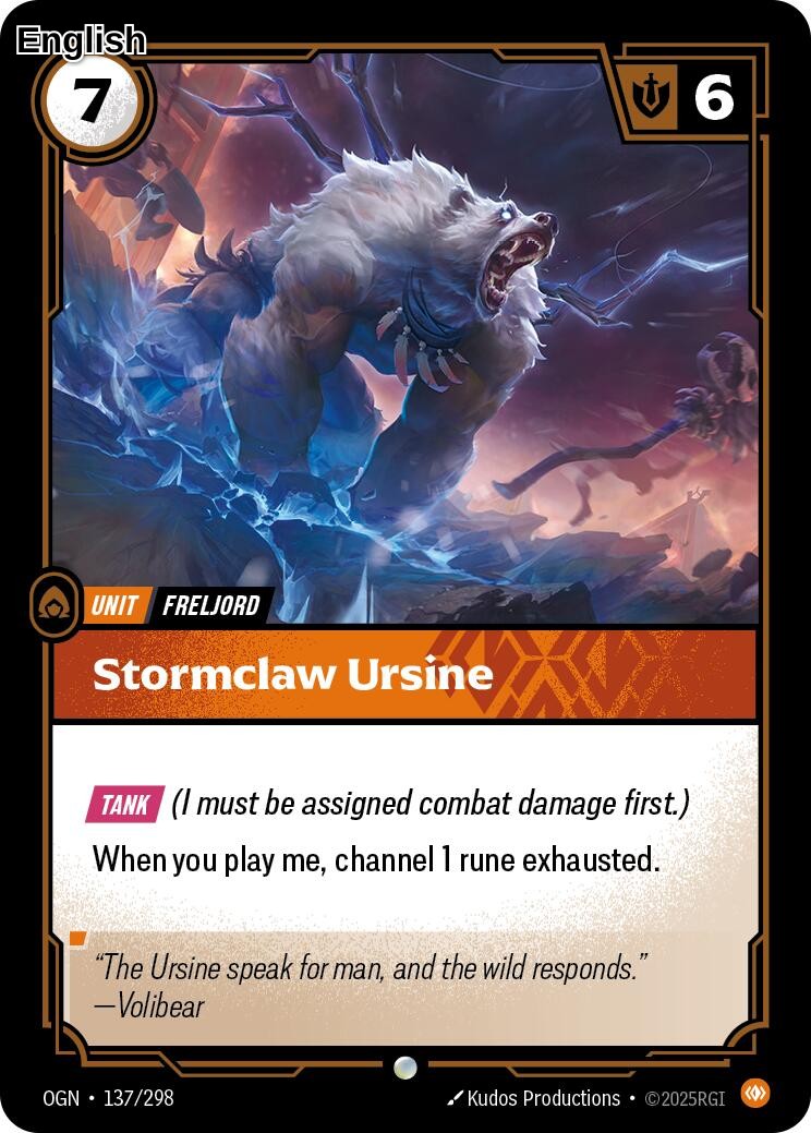 Stormclaw Ursine