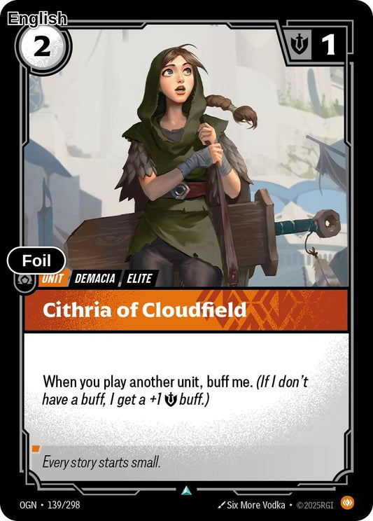 Cithria of Cloudfield [OGN - 139/298] U Origins - Foil