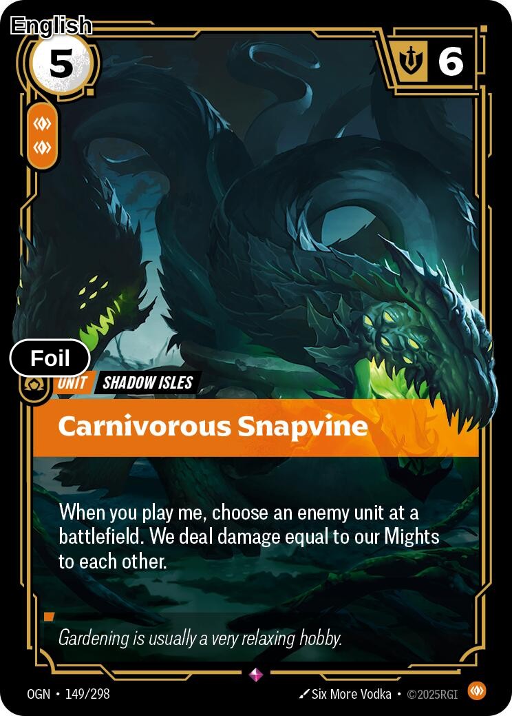 Carnivorous Snapvine