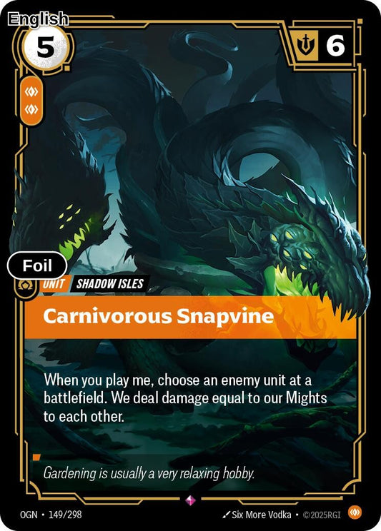 Carnivorous Snapvine