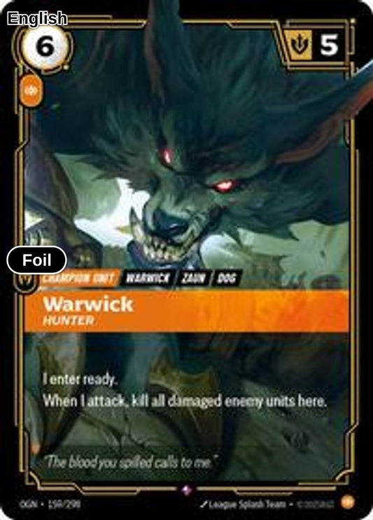 Warwick, Hunter