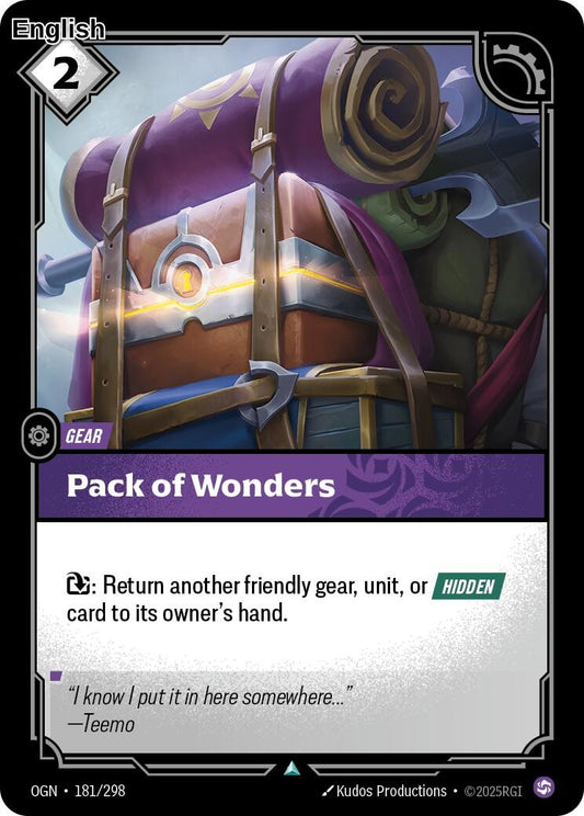 Pack of Wonders