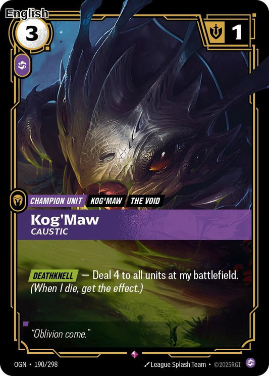 Kog'Maw - Caustic