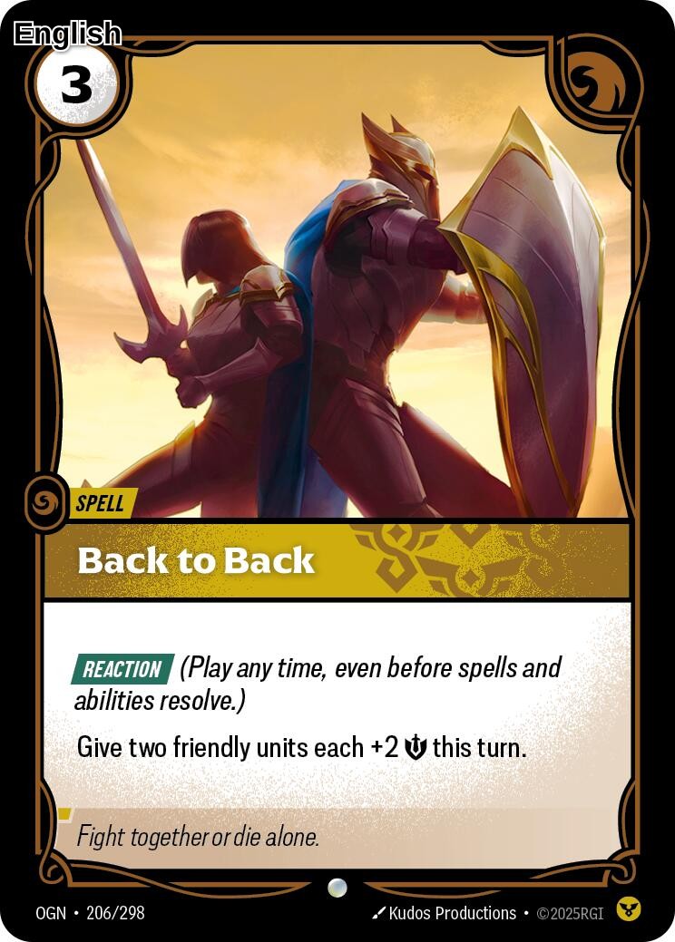 Back to Back
