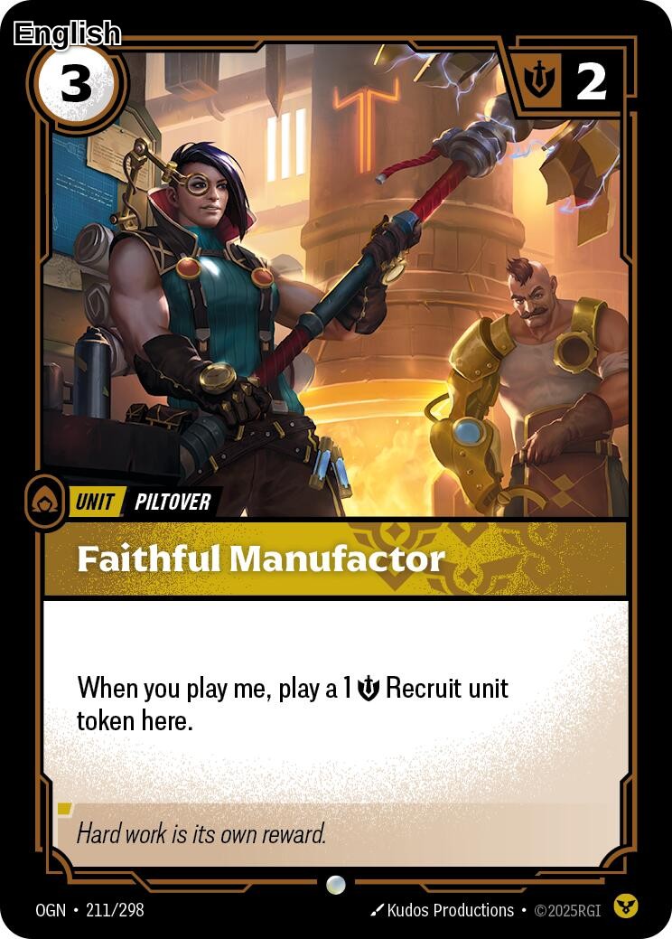 Faithful Manufactor