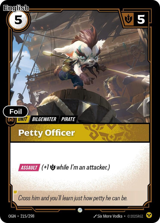 Petty Officer [OGN - 215/298] C Origins - Foil