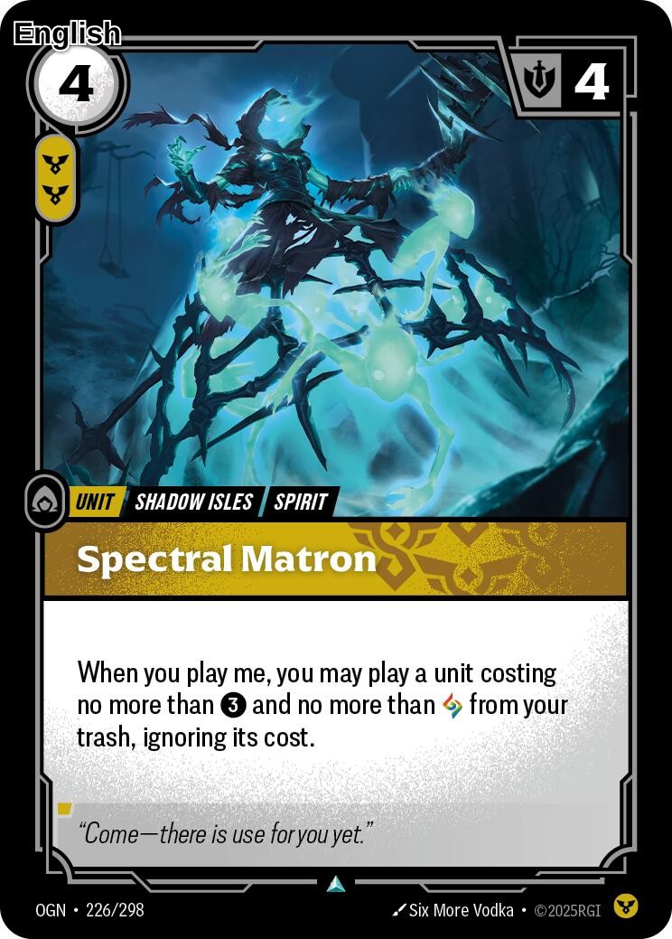 Spectral Matron