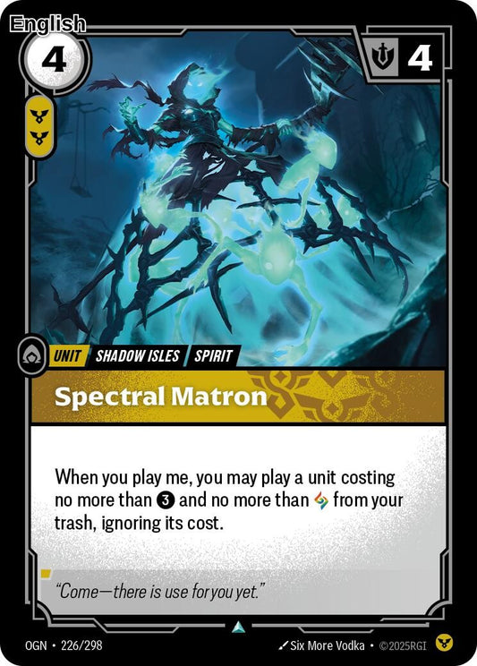 Spectral Matron