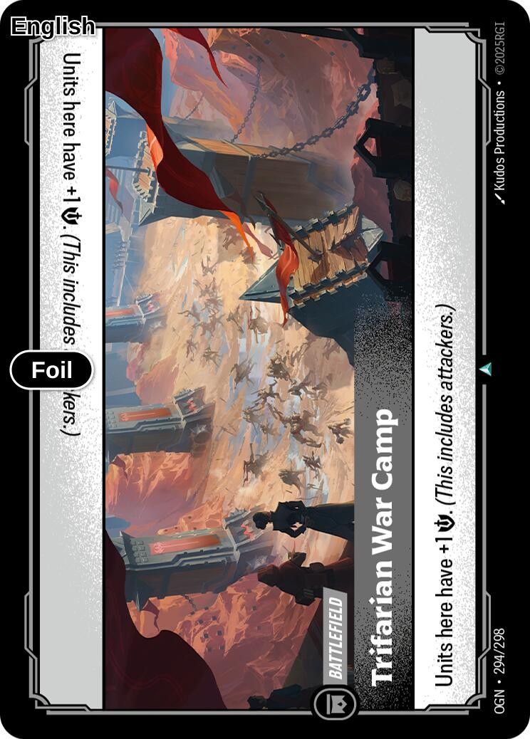 Trifarian War Camp [OGN - 294/298] U Origins - Foil
