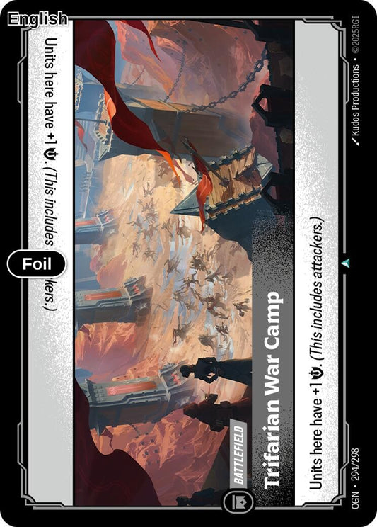 Trifarian War Camp [OGN - 294/298] U Origins - Foil