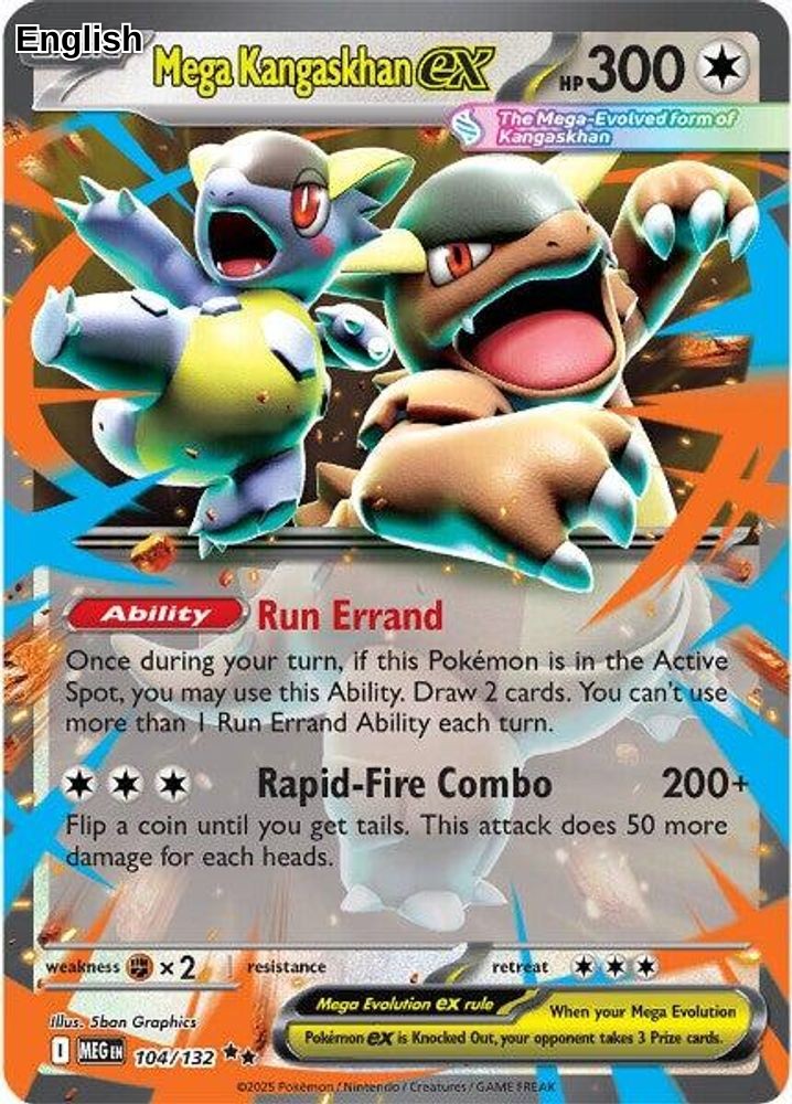 Mega Kangaskhan ex - 104/132