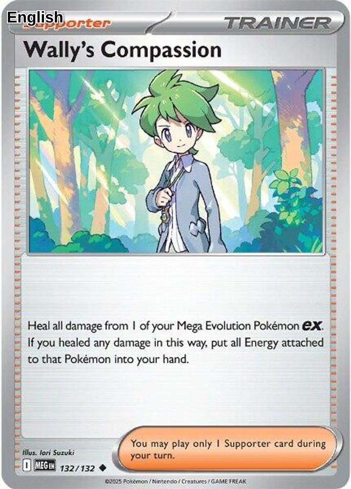 Wally's Compassion - 132/132 [MEG - 132/132] ME01: Mega Evolution