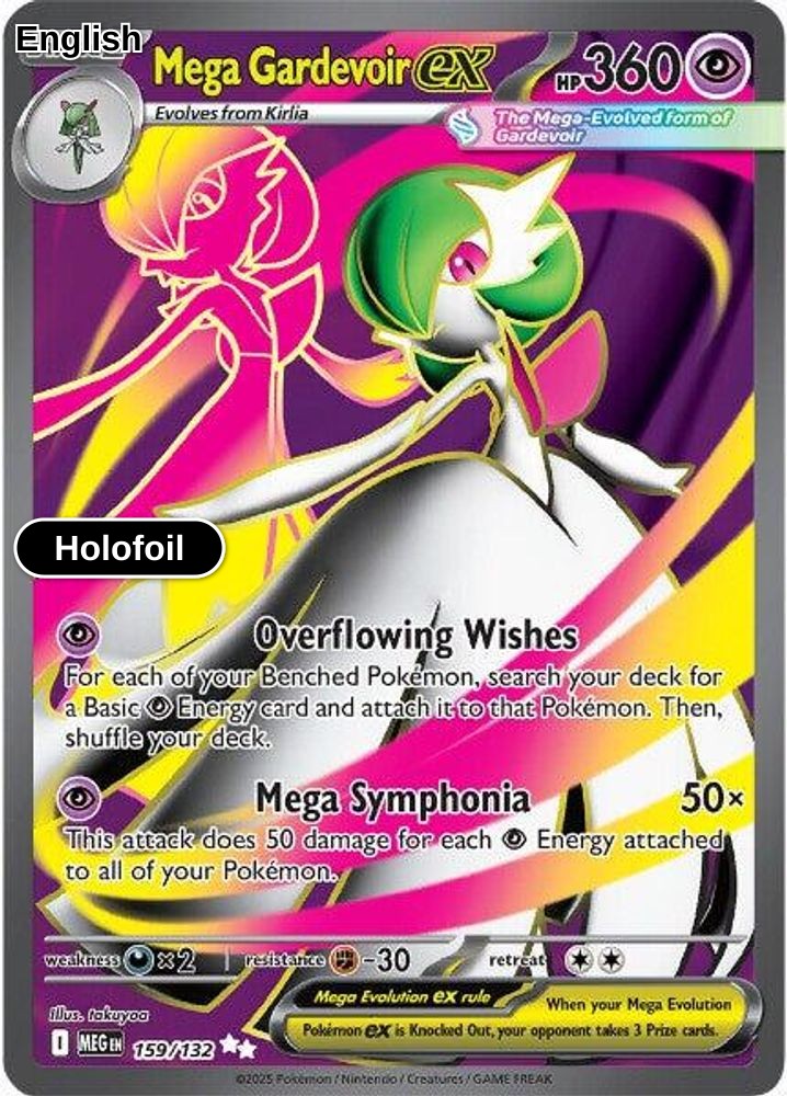 Mega Gardevoir ex - 159/132