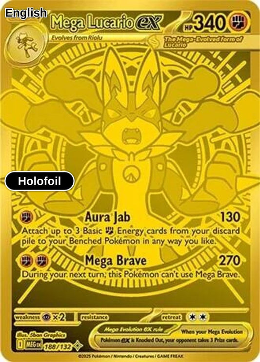 Mega Lucario ex - 188/132