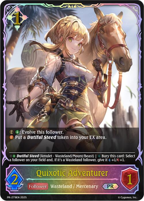 Quixotic Adventurer (PR-279EN) [Promotional Cards]