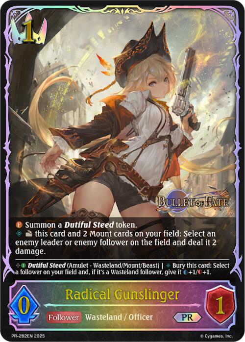 Radical Gunslinger (PR-282EN) [Promotional Cards]