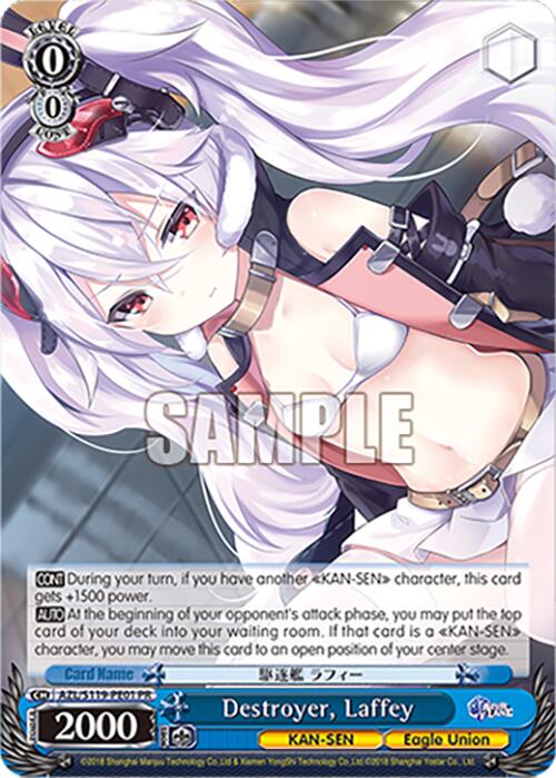 Destroyer, Laffey (AZL/S119-PE01 PR) [Azur Lane Vol. 2]