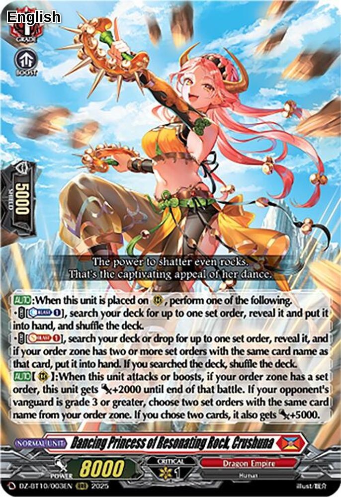 Dancing Princess of Resonating Rock, Crushuna