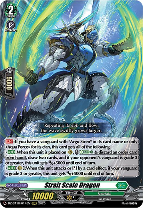 Strait Scale Dragon (DZ-BT10/014EN) [Dragonsoul Resonance]