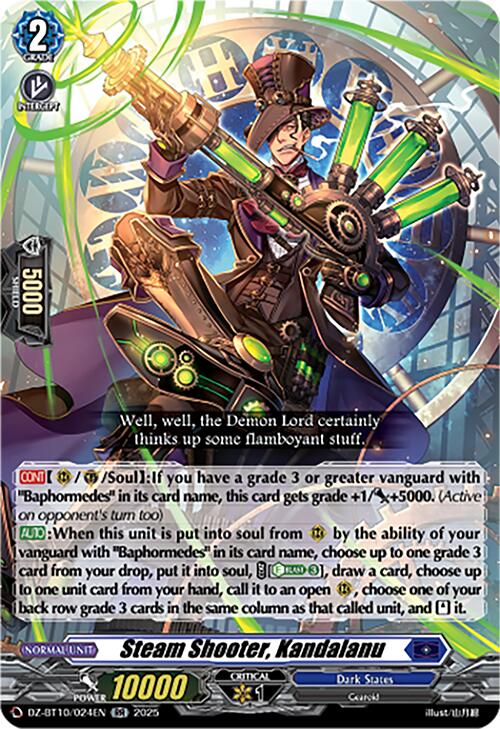 Steam Shooter, Kandalanu (DZ-BT10/024EN) [Dragonsoul Resonance]