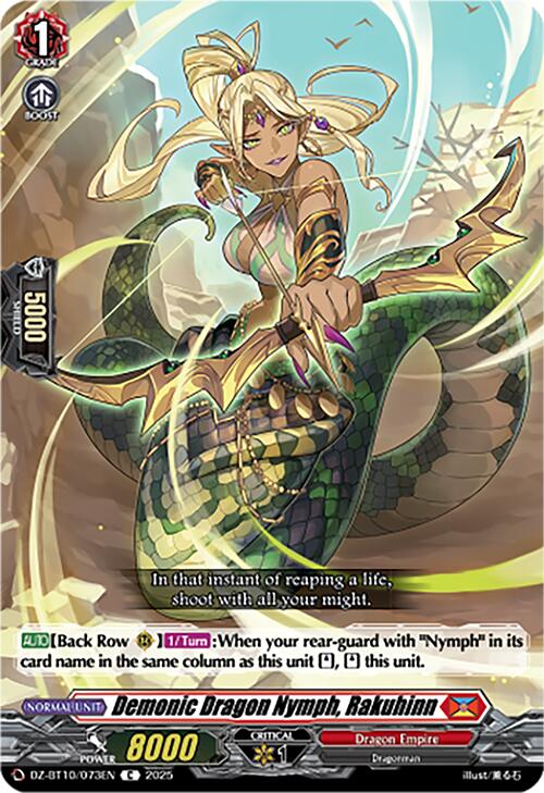 Demonic Dragon Nymph, Rakuhinn (DZ-BT10/073EN) [Dragonsoul Resonance]