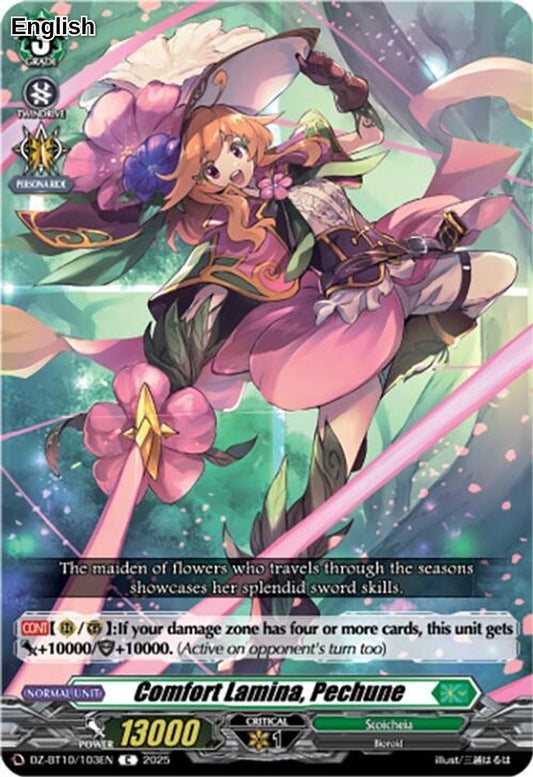 Comfort Lamina, Pechune