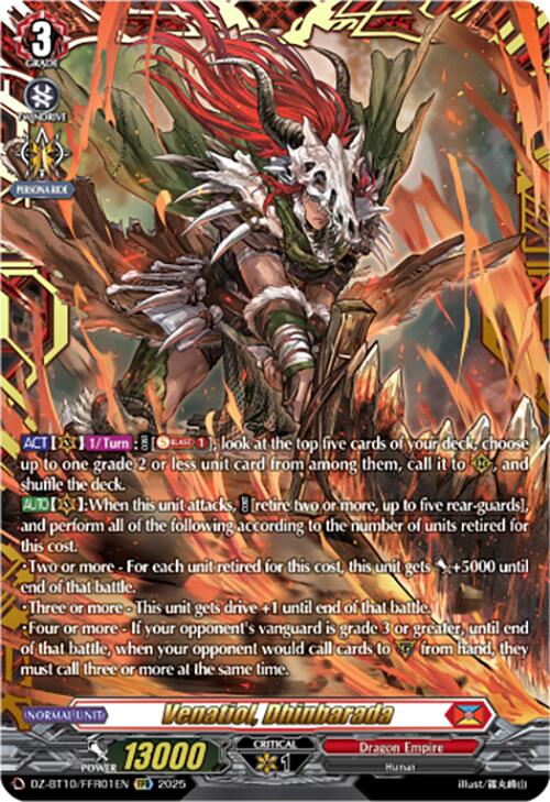 Venatiol, Dhinbarada (FFR) (DZ-BT10/FFR01EN) [Dragonsoul Resonance]