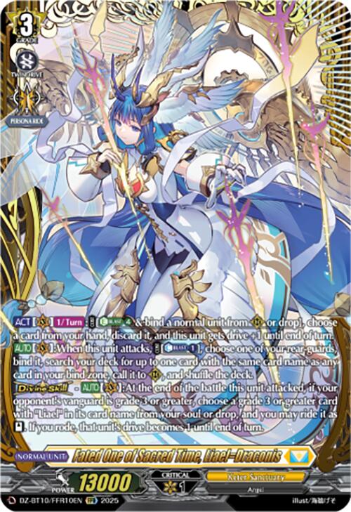 Fated One of Sacred Time, Liael=Draconis (FFR) (DZ-BT10/FFR10EN) [Dragonsoul Resonance]