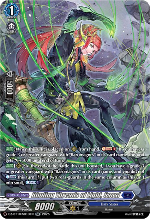 Binding Threads of Light, Saosi (SR) (DZ-BT10/SR13EN) [Dragonsoul Resonance]