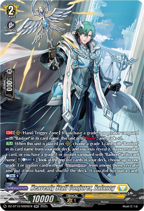 Heavenly Staff Conjurer, Balancy (SR) (DZ-BT10/SR26EN) [Dragonsoul Resonance]