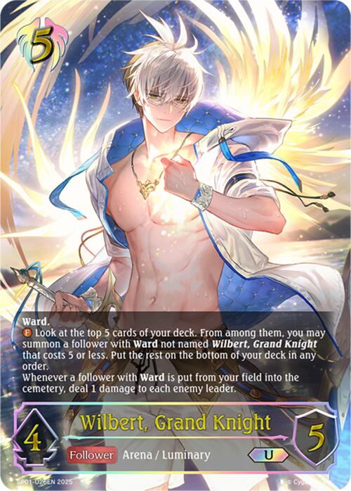 Wilbert, Grand Knight (U) (SP01-U26EN) [Seaside Memories]