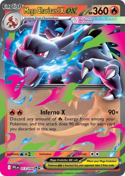 Mega Charizard X ex - 013/094