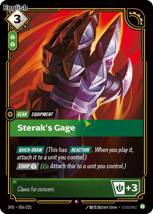 Sterak's Gage