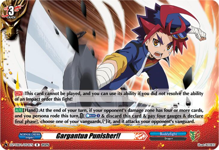 Gargantua Punisher!! (DZ-TB01/054EN) (DZ-TB01/054EN) [Future Card Buddyfight]