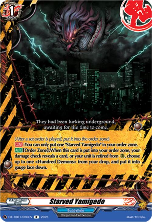 Starved Yamigedo (DZ-TB01/056EN) (DZ-TB01/056EN) [Future Card Buddyfight]