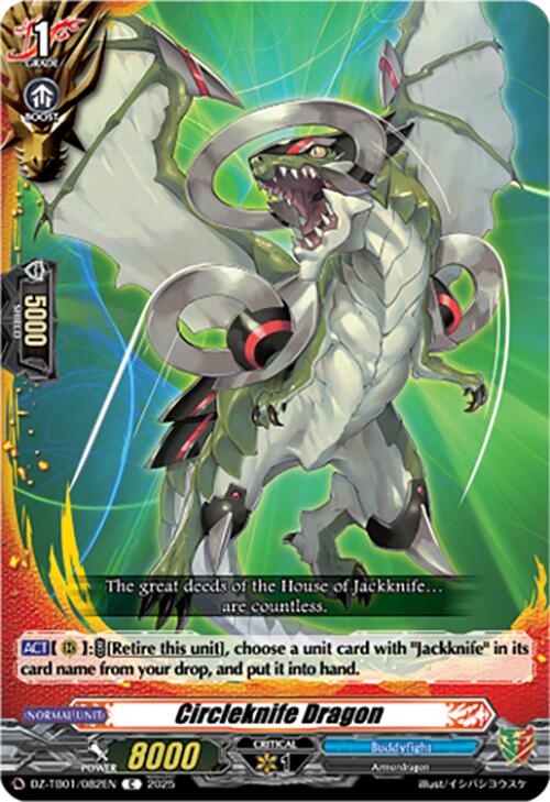 Circleknife Dragon (DZ-TB01/082EN) (DZ-TB01/082EN) [Future Card Buddyfight]