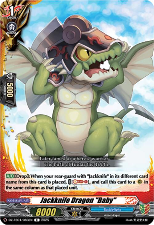 Jackknife Dragon "Baby" (DZ-TB01/083EN) (DZ-TB01/083EN) [Future Card Buddyfight]