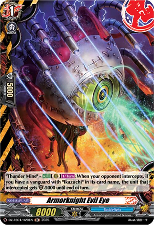Armorknight Evil Eye (DZ-TB01/H29EN) (DZ-TB01/H29EN) [Future Card Buddyfight]