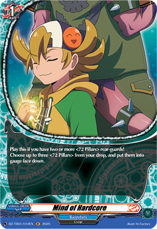 Mind of Hardcore (DZ-TB01/H44EN) (DZ-TB01/H44EN) [Future Card Buddyfight]